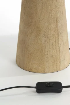 Light en Living Lampvoet Ø17x35 cm BAGLIO hout mat naturel