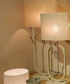 Light en Living Lampvoet 21x10x45 cm JAMIRI creme