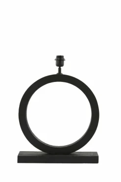Light en Living Lampvoet 41x13x55 cm TINAR hout mat zwart