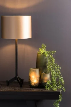 Light en Living Lampvoet 15,5x15,5x40 cm DENNIS mat zwart