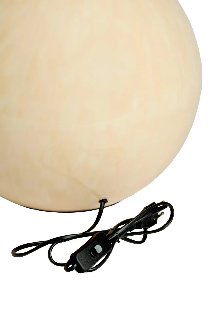 Light en Living Lampvoet Ø25,5x33 cm BENU shiny lichtroze-crème