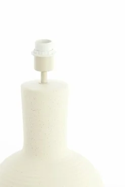 Light en Living Lampvoet Ø28,5x52 cm ULLOA keramiek mat creme