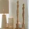 Light en Living Lampvoet Ø18x43 cm YELOS mat crème