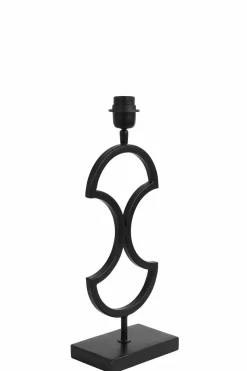 Light en Living Lampvoet 17,5x11x43 cm RIAVA mat zwart