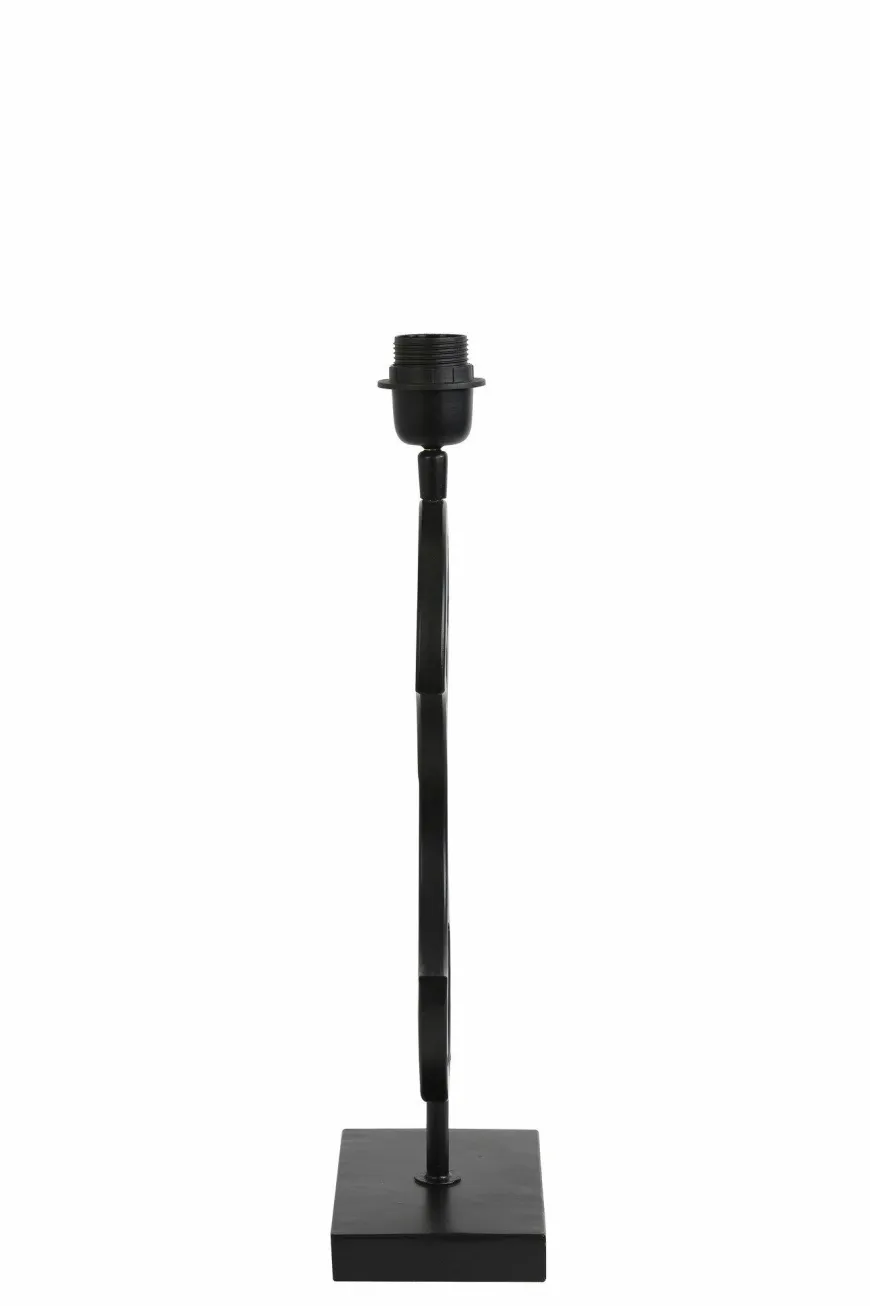 Light en Living Lampvoet 17,5x11x43 cm RIAVA mat zwart