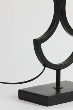 Light en Living Lampvoet 17,5x11x43 cm RIAVA mat zwart