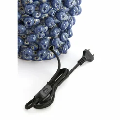Light en Living Lampvoet Ø31,5x35 cm BERRIES keramiek donker blauw