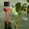 Light en Living Lampvoet 38,5x27x95 cm OSTRICH roze