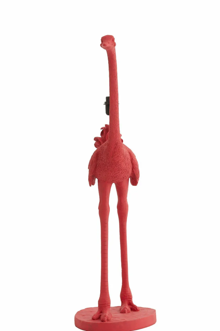 Light en Living Lampvoet 38,5x27x95 cm OSTRICH roze