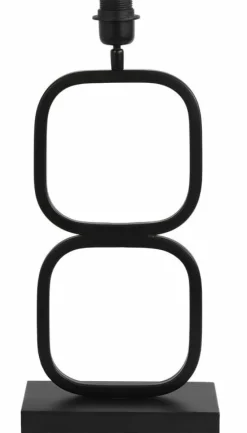 Light en Living Lampvoet 23x11,5x46 cm LUTIKA mat zwart