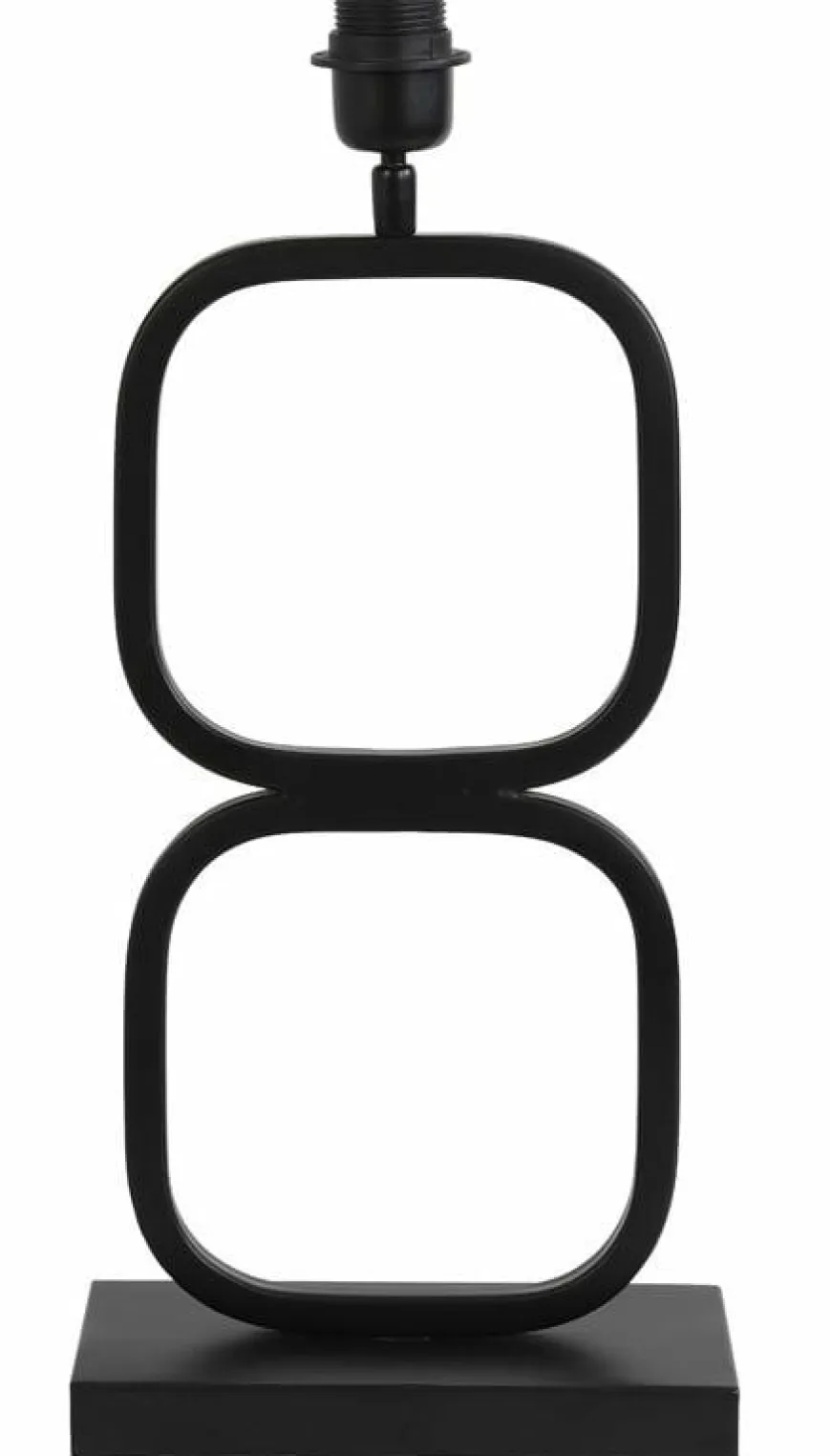 Light en Living Lampvoet 23x11,5x46 cm LUTIKA mat zwart