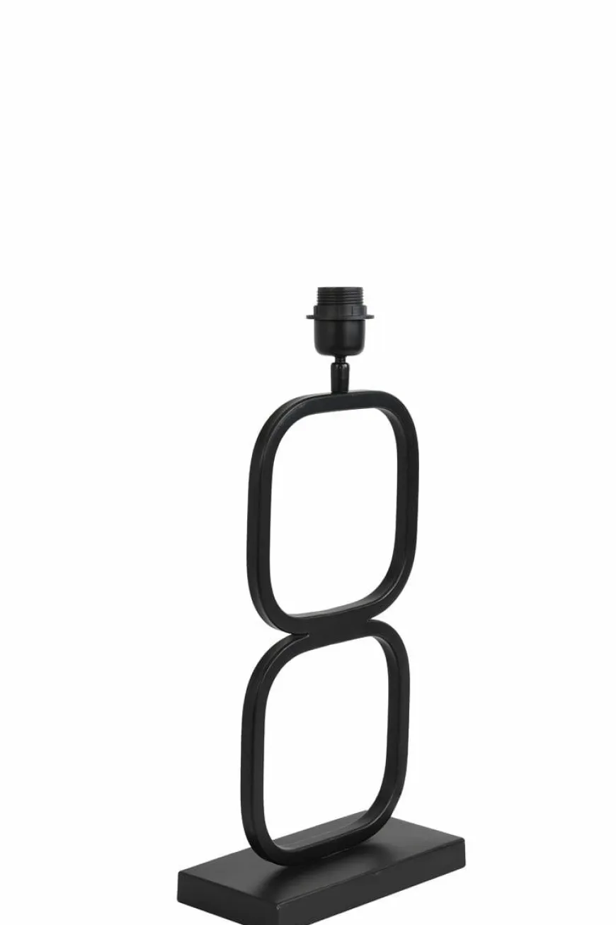 Light en Living Lampvoet 23x11,5x46 cm LUTIKA mat zwart