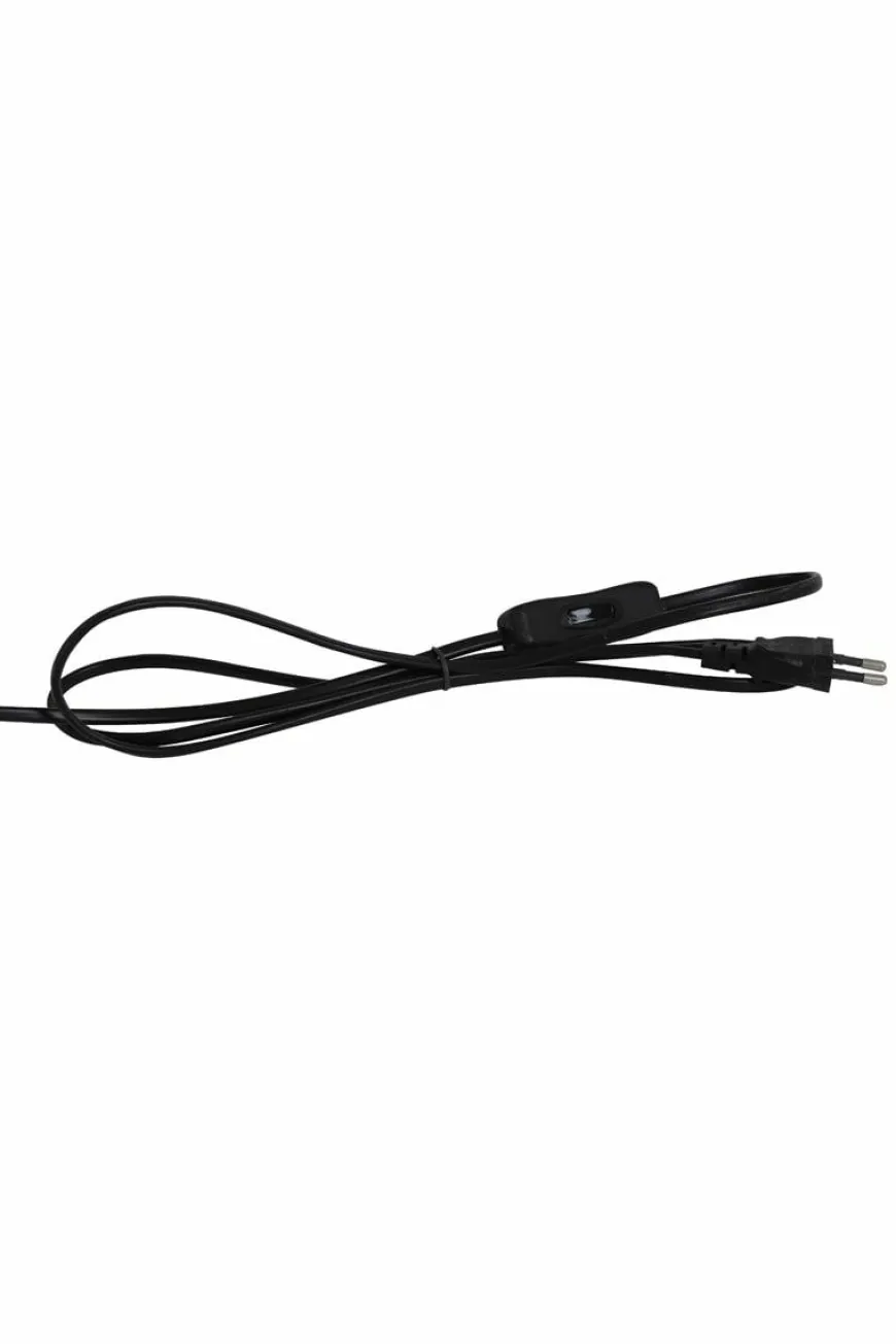 Light en Living Lampvoet 23x11,5x46 cm LUTIKA mat zwart
