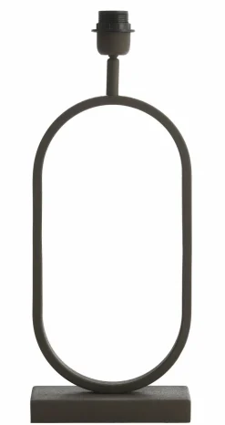 Light en Living Lampvoet 21x10x45 cm JAMIRI bruin