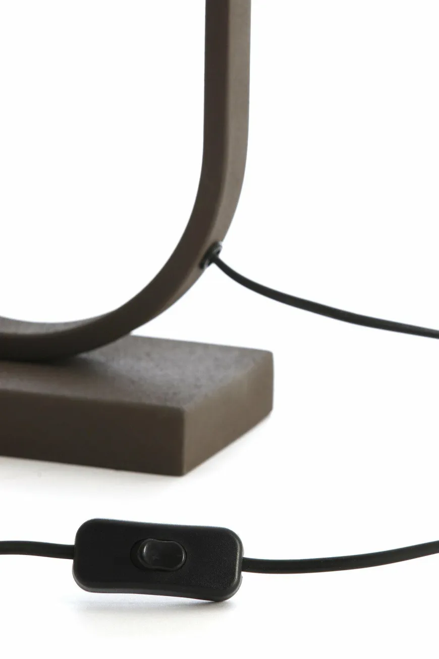 Light en Living Lampvoet 21x10x45 cm JAMIRI bruin