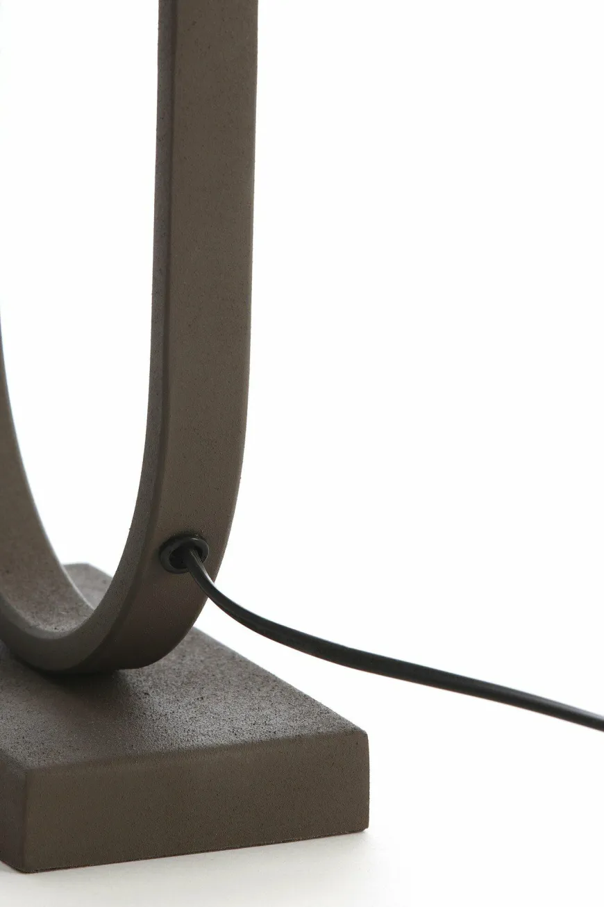 Light en Living Lampvoet 21x10x45 cm JAMIRI bruin