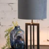 Light en Living Lampvoet 15x15x35 cm MACE mat zwart