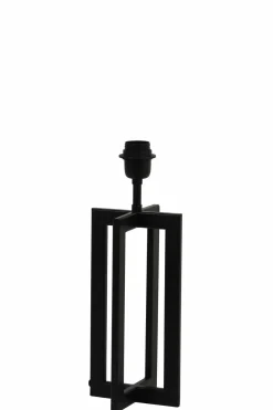 Light en Living Lampvoet 15x15x35 cm MACE mat zwart