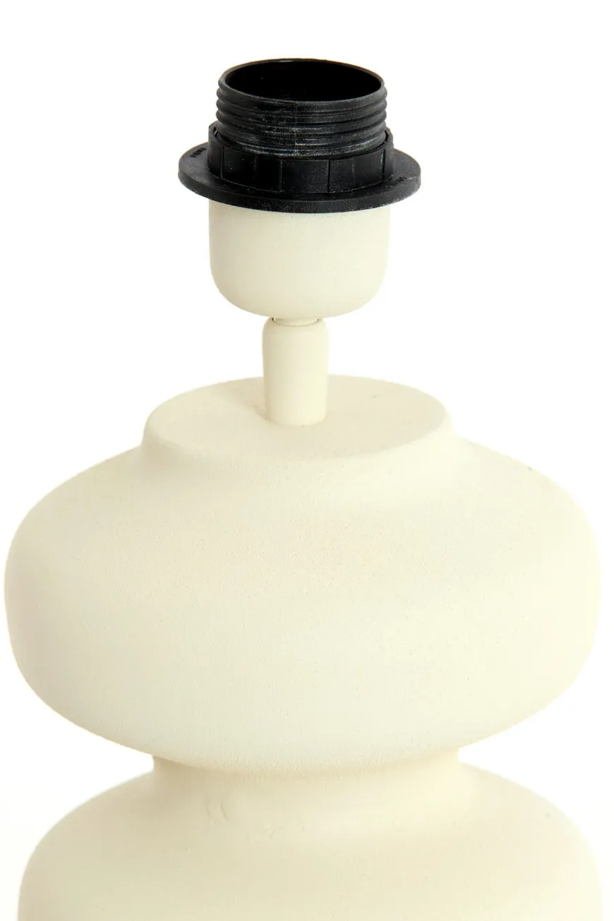 Light en Living Lampvoet Ø15x42 cm SOROCA mat crème