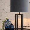 Light en Living Lampvoet 21x21x46 cm MACE mat zwart