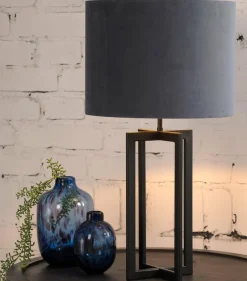 Light en Living Lampvoet 21x21x46 cm MACE mat zwart