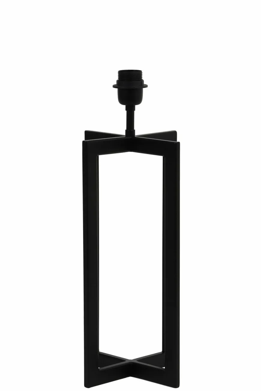 Light en Living Lampvoet 21x21x46 cm MACE mat zwart