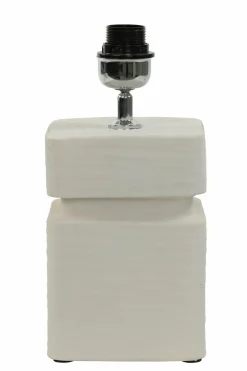 Light en Living Lampvoet 16x16x32 cm AMTA keramiek crème