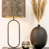 Light en Living Lampvoet 21x13x55 cm JAMIRI mat zwart