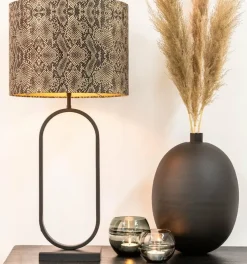 Light en Living Lampvoet 21x13x55 cm JAMIRI mat zwart