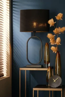 Light en Living Lampvoet 21x10x45 cm JAMIRI mat zwart