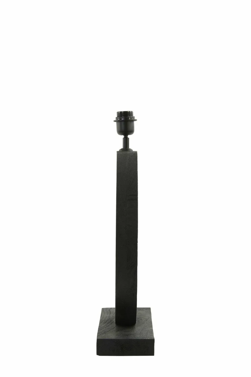 Light en Living Lampvoet 51x13x64 cm TINAR hout mat zwart