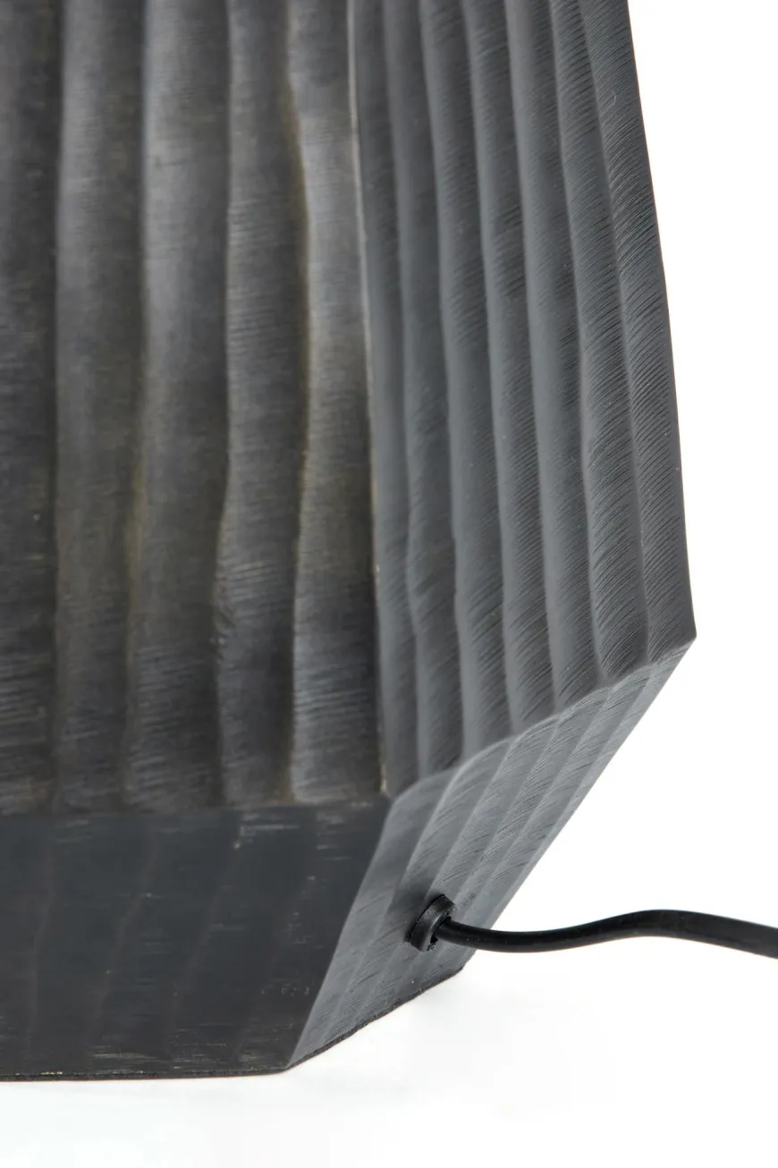 Light en Living Lampvoet 18x16x29,5 cm MIRISSA mat zwart