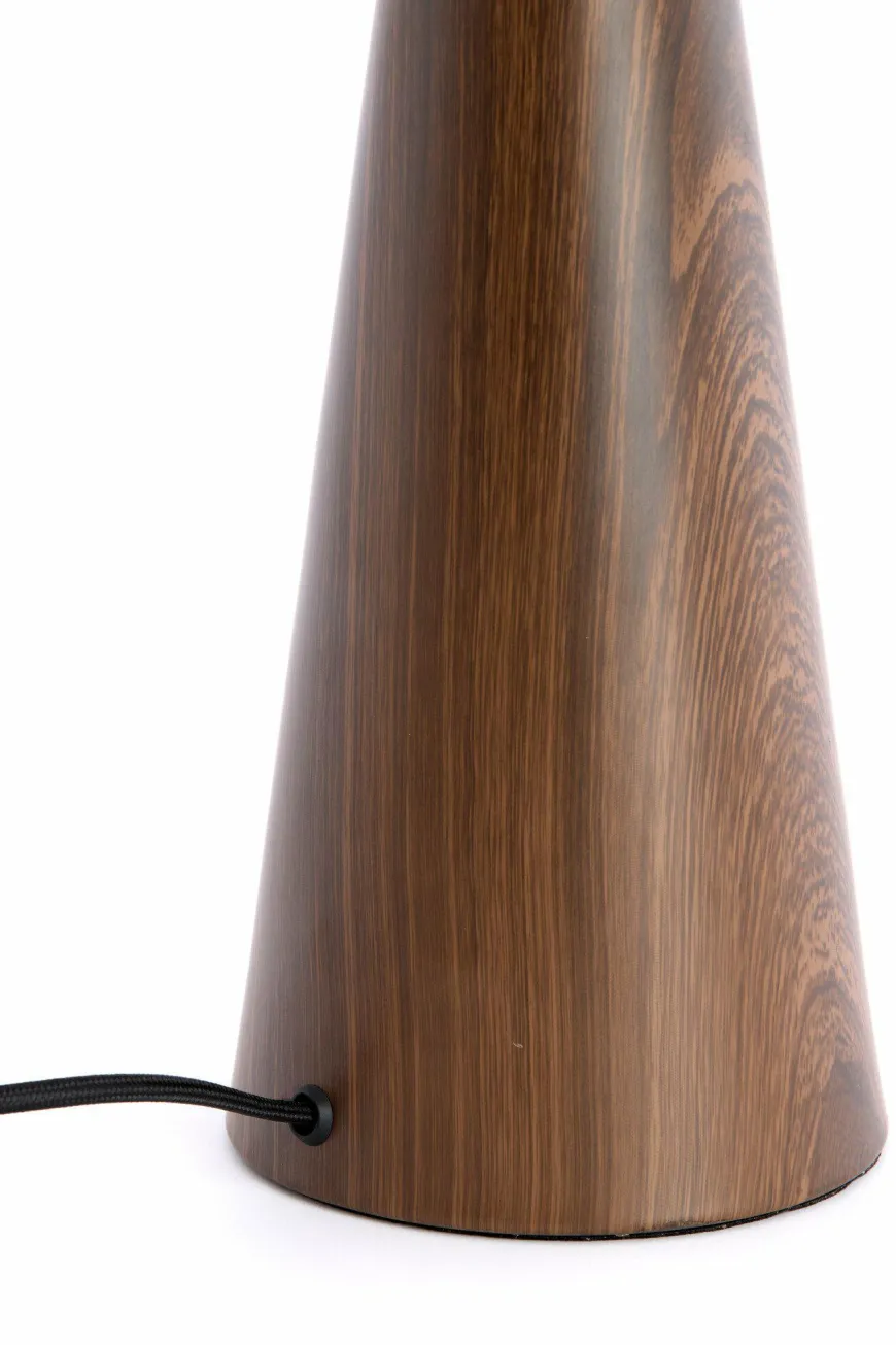 Light en Living Lampvoet Ø13,5X33,5 cm DINAN houtprint donkerbruin