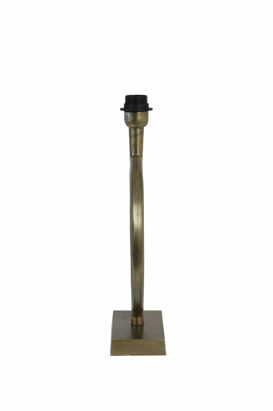 Light en Living Lampvoet LIVU ruw antiek brons - Diverse afmetingen