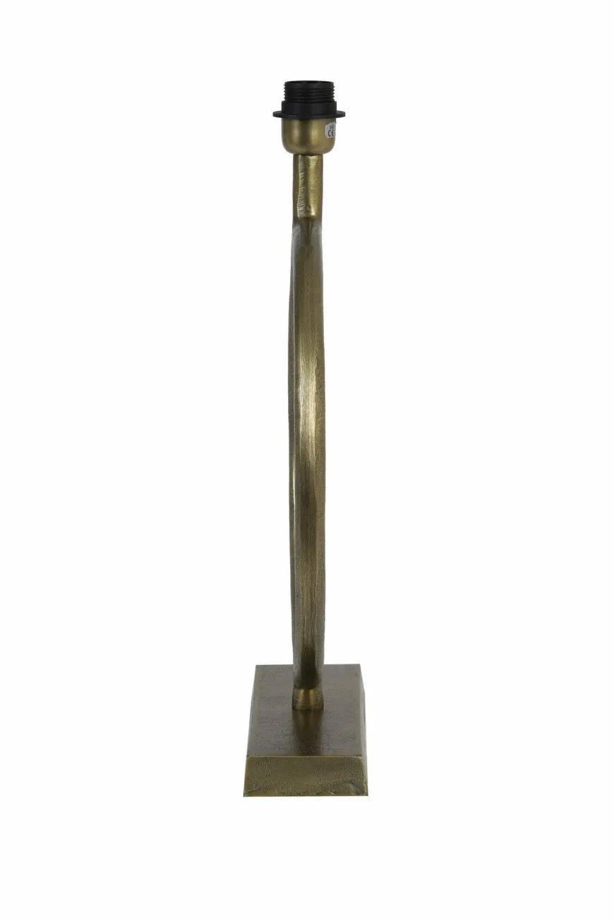 Light en Living Lampvoet LIVU ruw antiek brons - Diverse afmetingen