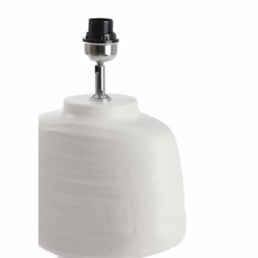 Light en Living Lampvoet 22,5x14,5x39 cm GANDORO keramiek mat crème