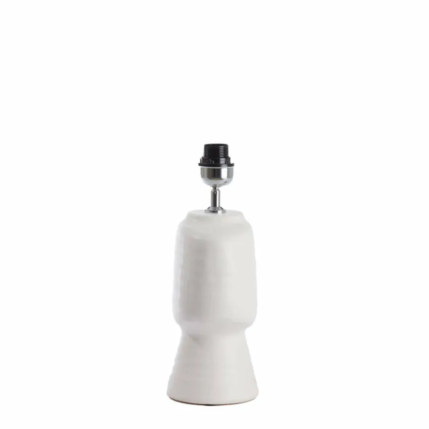Light en Living Lampvoet 22,5x14,5x39 cm GANDORO keramiek mat crème