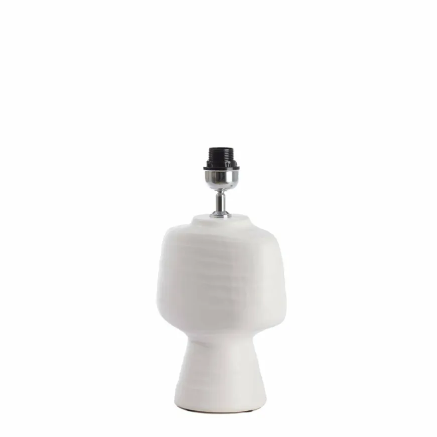 Light en Living Lampvoet 22,5x14,5x39 cm GANDORO keramiek mat crème