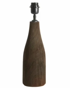 Light en Living Lampvoet Ø13x32 cm TRAPINO hout mat donker bruin