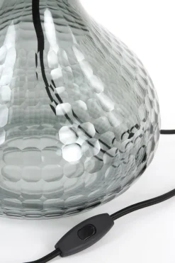 Light en Living Lampvoet Ø25x42 cm MAEKO glas smoke grijs
