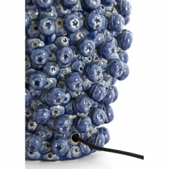 Light en Living Lampvoet Ø25,5x27 cm BERRIES keramiek donker blauw