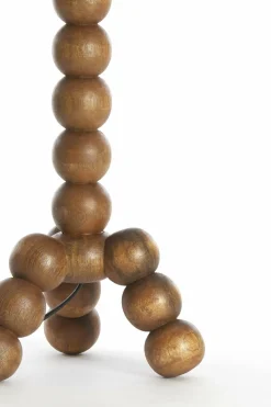 Light en Living Lampvoet 20x20x40 cm VEGLIO hout olie bruin