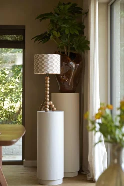 Light en Living Lampvoet 20x20x40 cm VEGLIO hout olie bruin