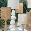 Light en Living Lampvoet Ø9x40 cm FESTINA hout mat naturel