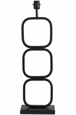 Light en Living Lampvoet 23x11,5x69 cm LUTIKA mat zwart