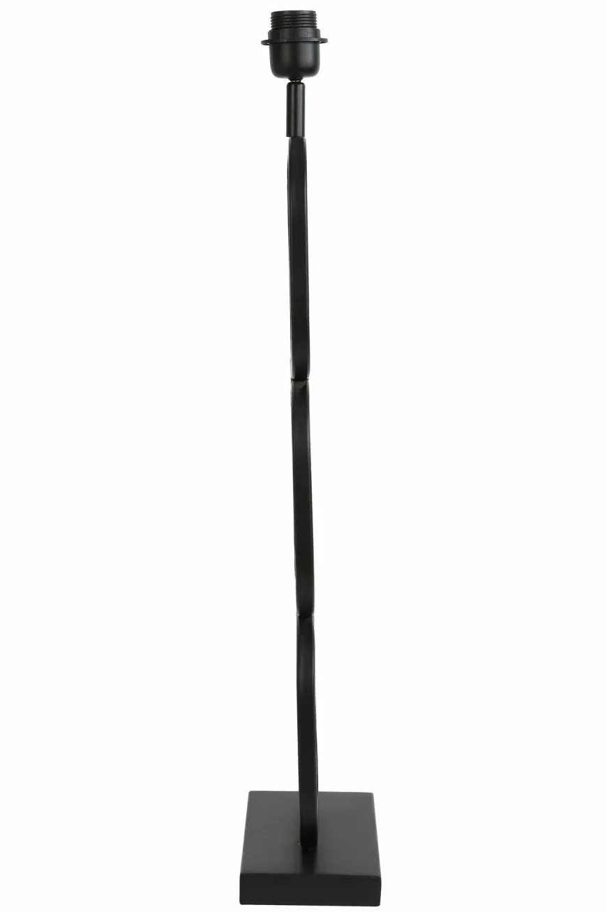 Light en Living Lampvoet 23x11,5x69 cm LUTIKA mat zwart