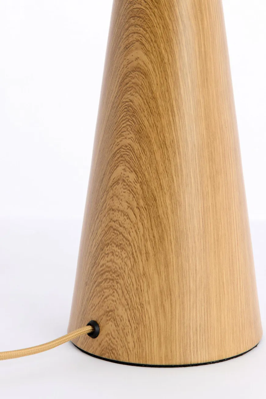 Light en Living Lampvoet Ø13,5X33,5 cm DINAN houtprint naturel