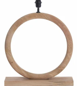 Light en Living Lampvoet 51x13x54 cm NUBIA hout mat naturel