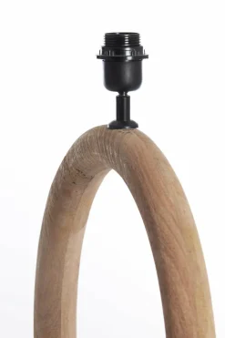 Light en Living Lampvoet 51x13x54 cm NUBIA hout mat naturel