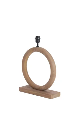 Light en Living Lampvoet 51x13x54 cm NUBIA hout mat naturel